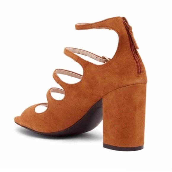 Cole Haan Cielo High Sandal Dress British Tan Size 9 NWT - Picture 2 of 3